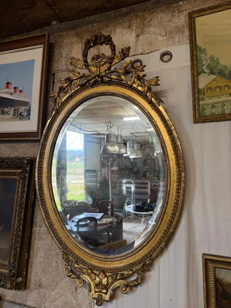 Miroir XIXe, photo 1 sur 4